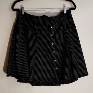 BNWT Pinstripe Skater Skirt, Plus Size |2X